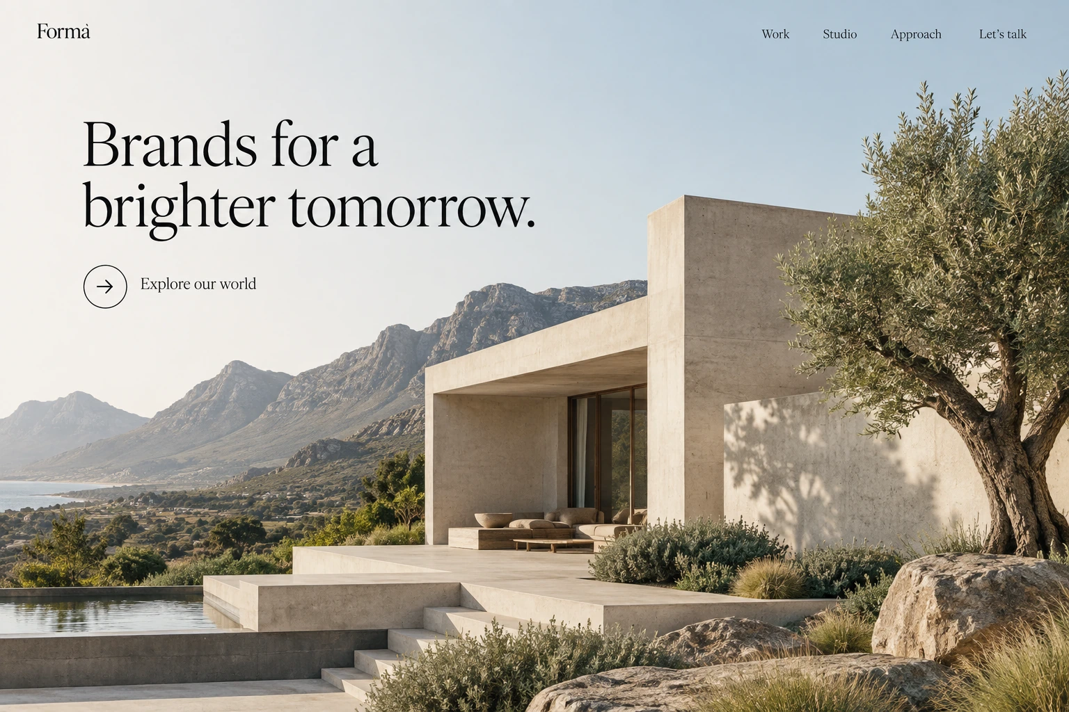 FORMA — Handelsmerke en besighede. Oorspronklike webwerfkonsep.